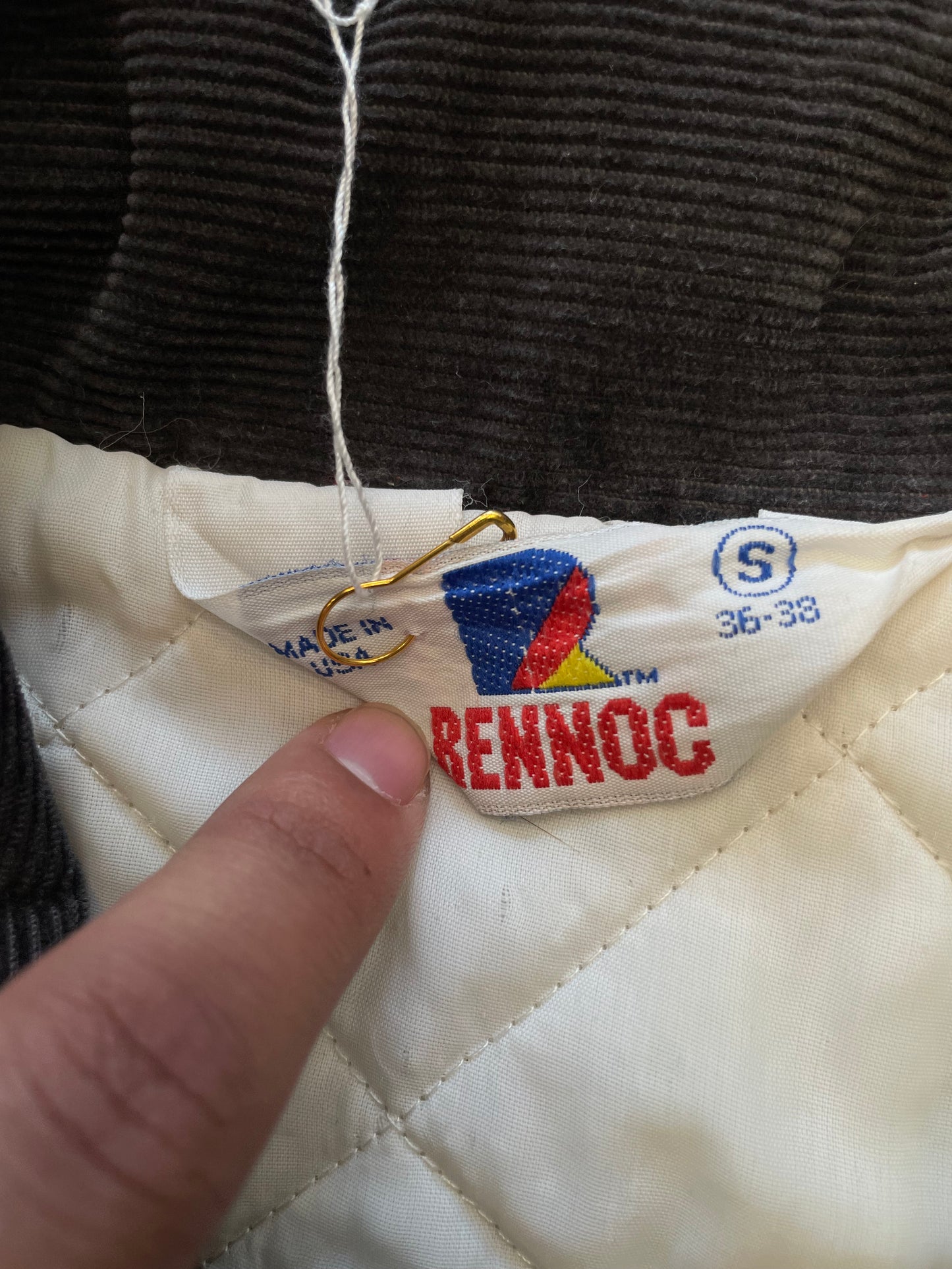 1980s/90s Corduroy Varsity Jacket