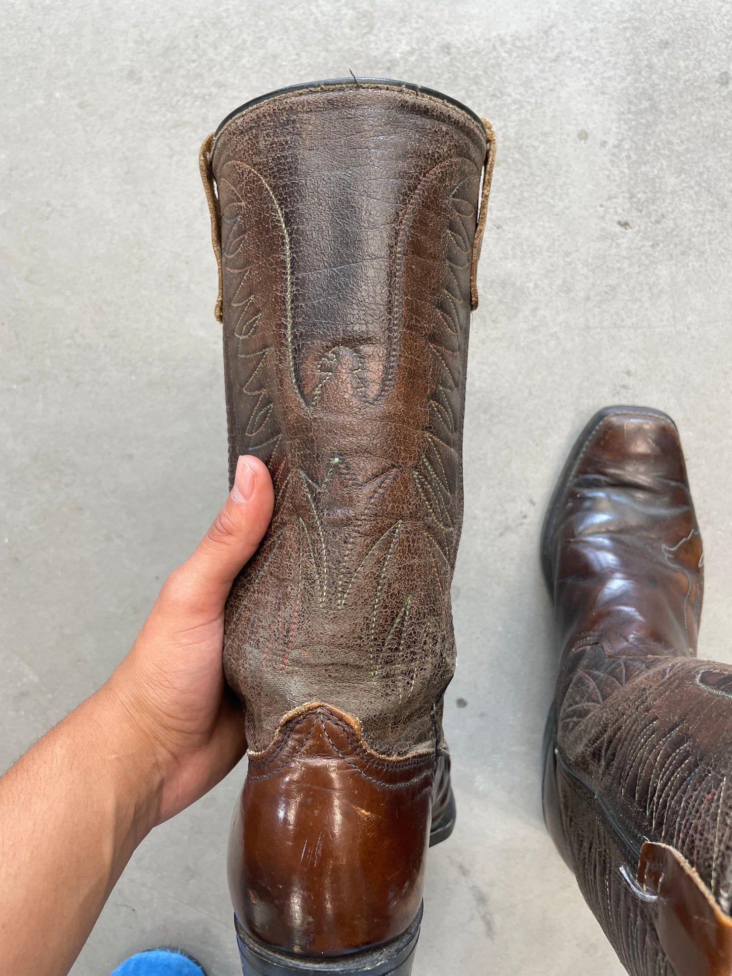 1980s Wrangler Cowboy Boots