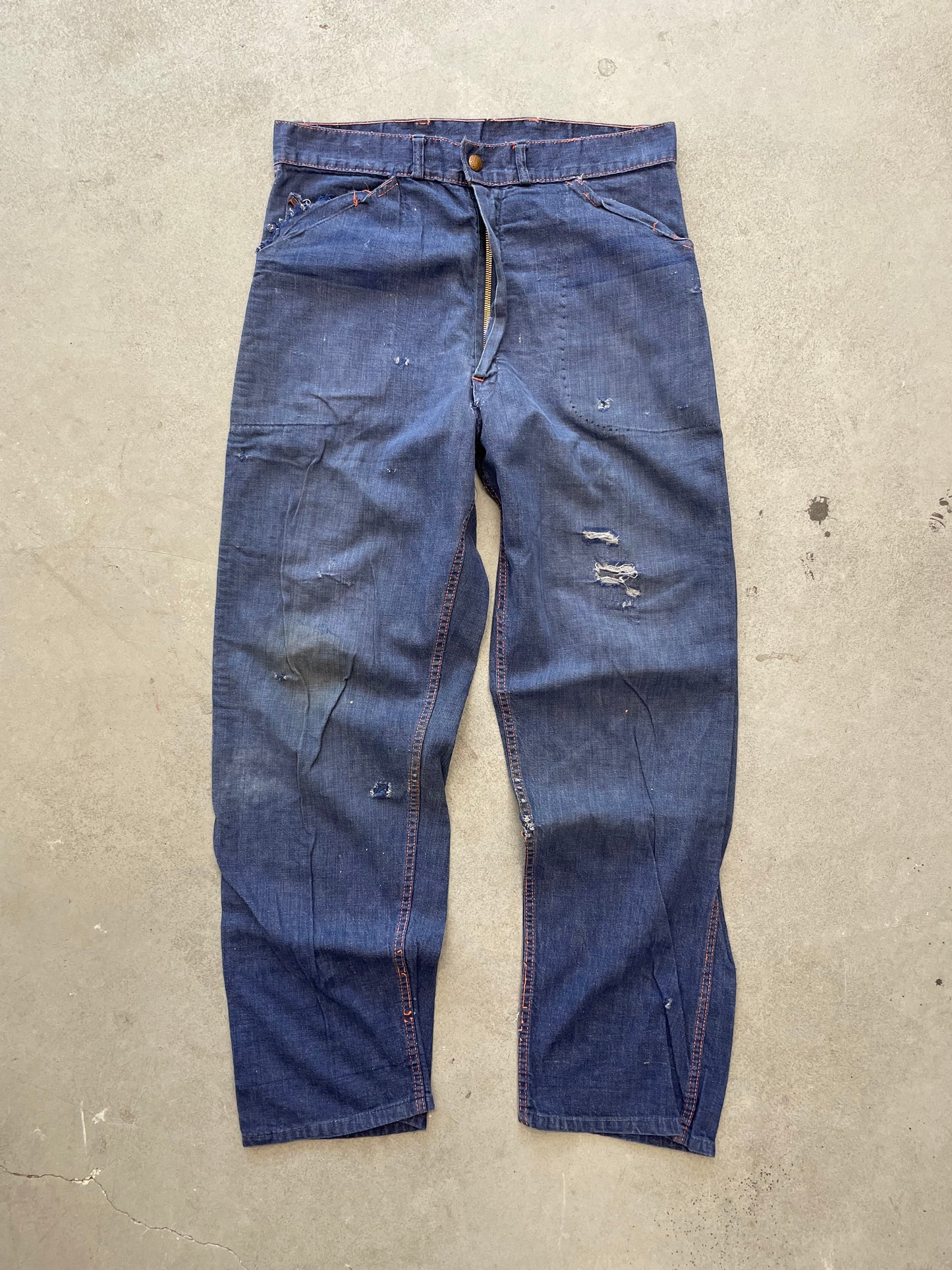 1960s Denim Carpenter Jeans