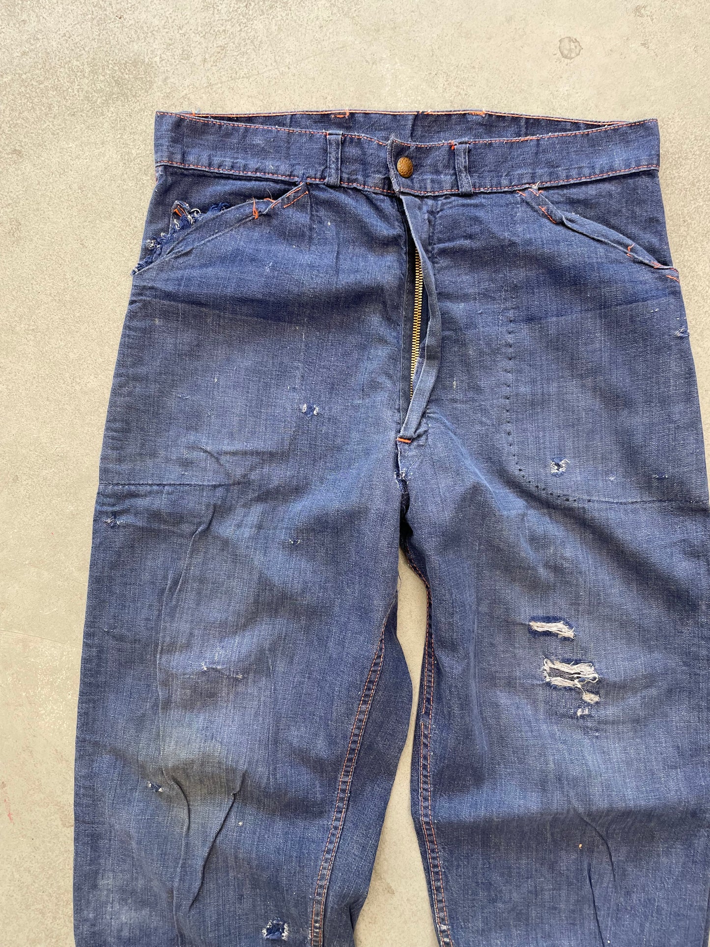 1960s Denim Carpenter Jeans