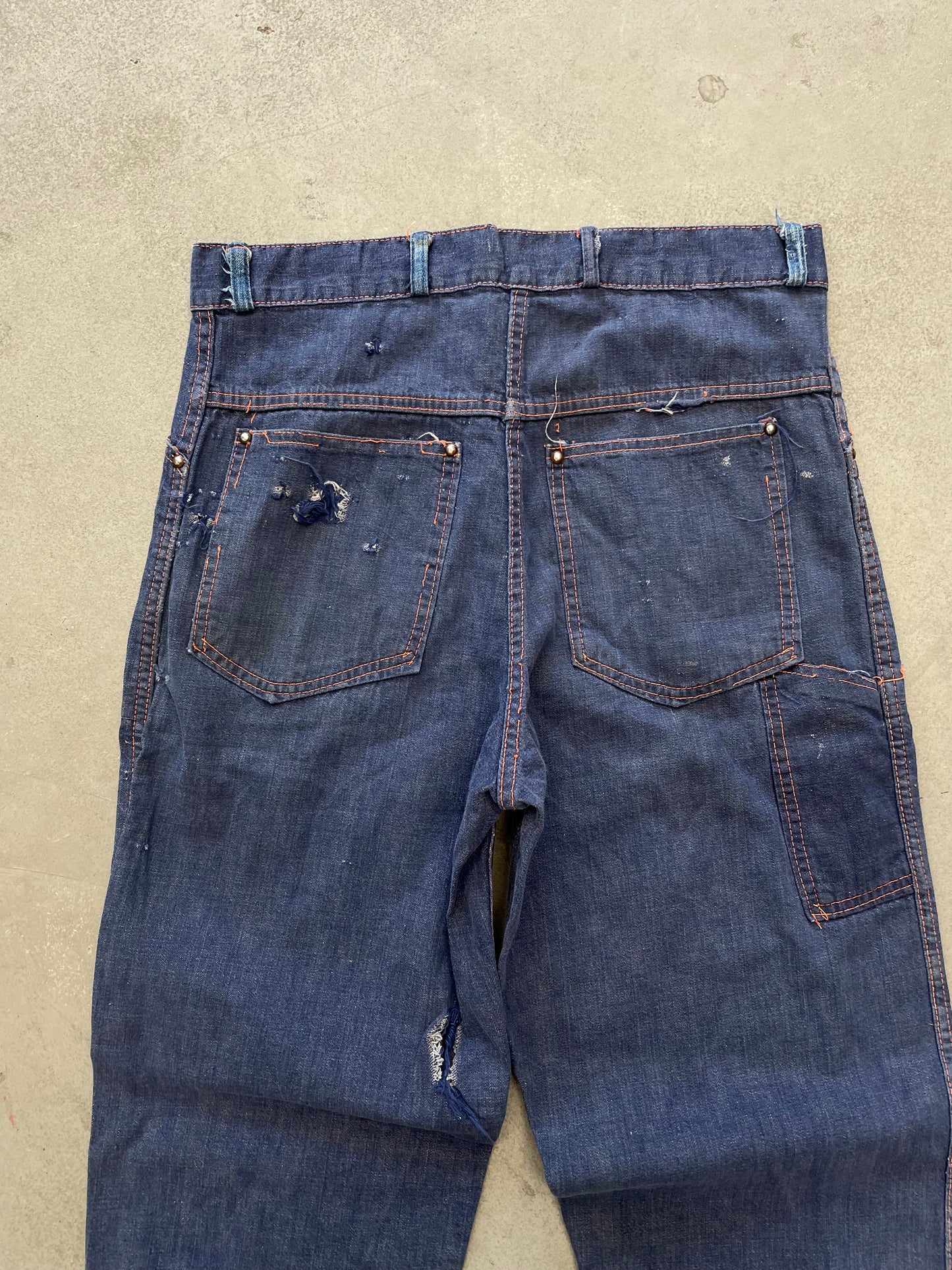 1960s Denim Carpenter Jeans