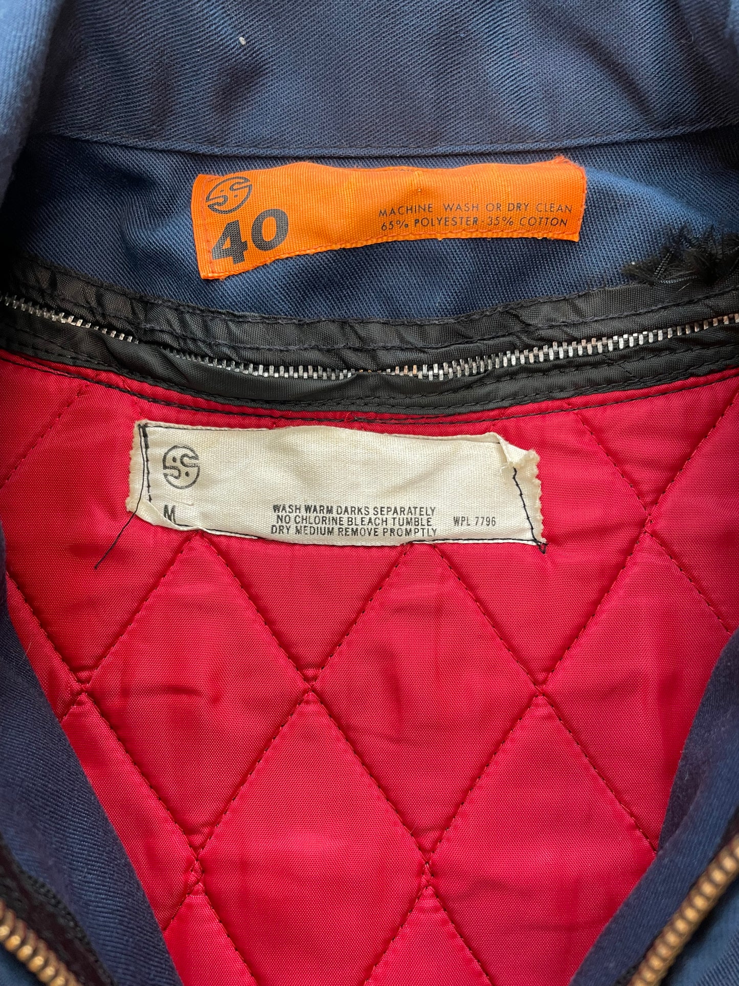 1970s Chain stitched Workwear Jacket