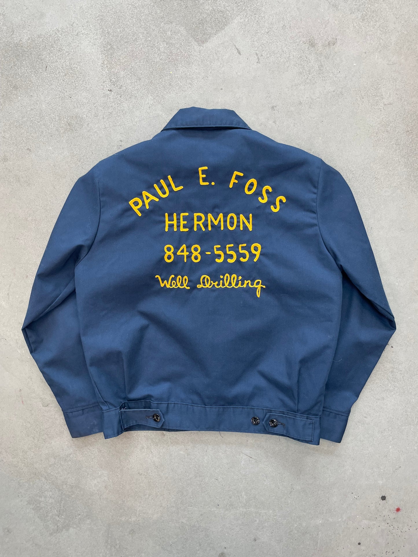 1970s Chain stitched Workwear Jacket