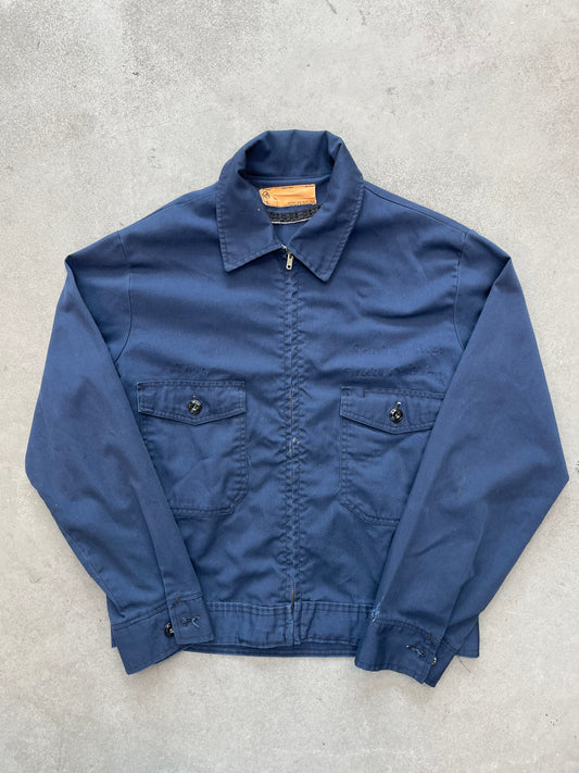 1970s Chain Stitched Workwear Jacket