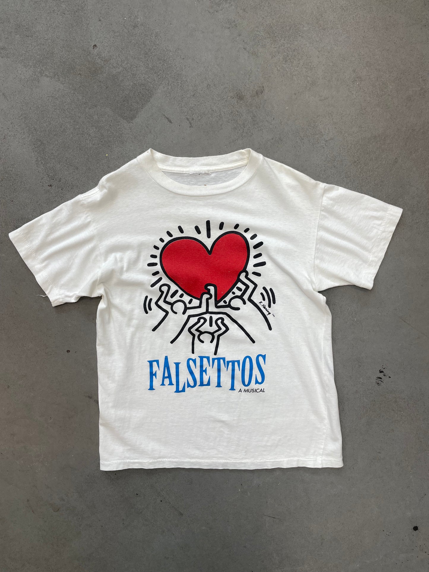 90s Keith Haring Graphic T-Shirt