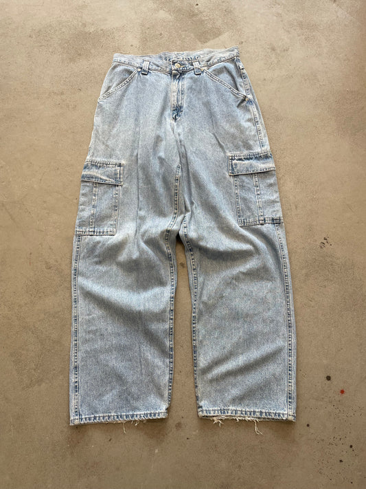 90s LEE Riveted Baggy Cargo Jeans