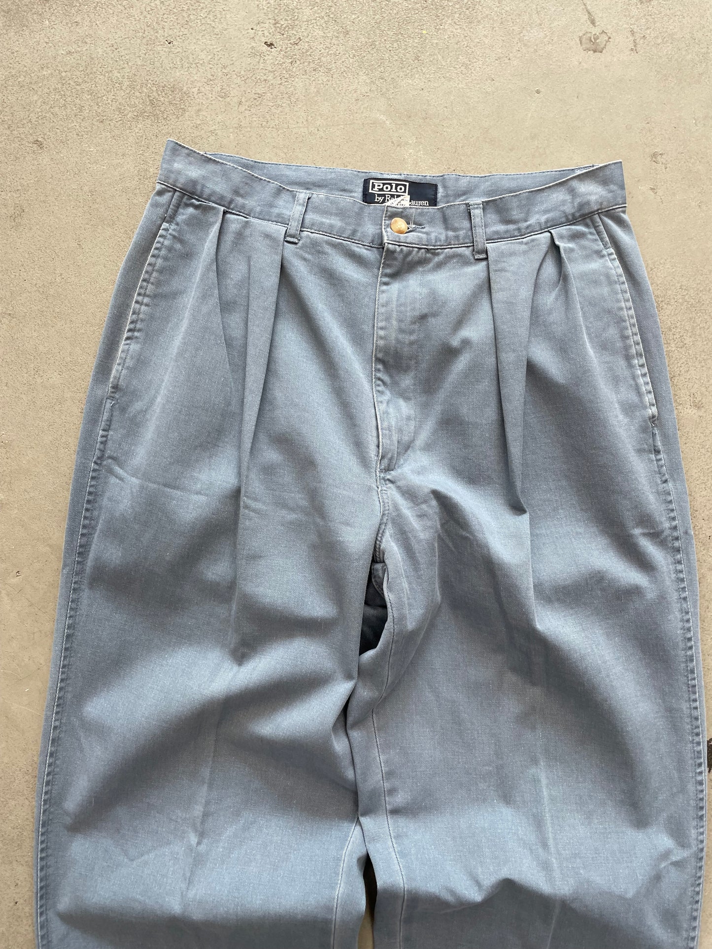 2000s Ralph Lauren Pleated Chinos