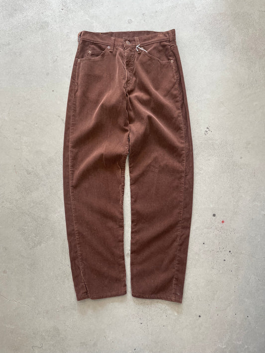 1990s 565 Levi’s Corduroy Wide Leg Brown