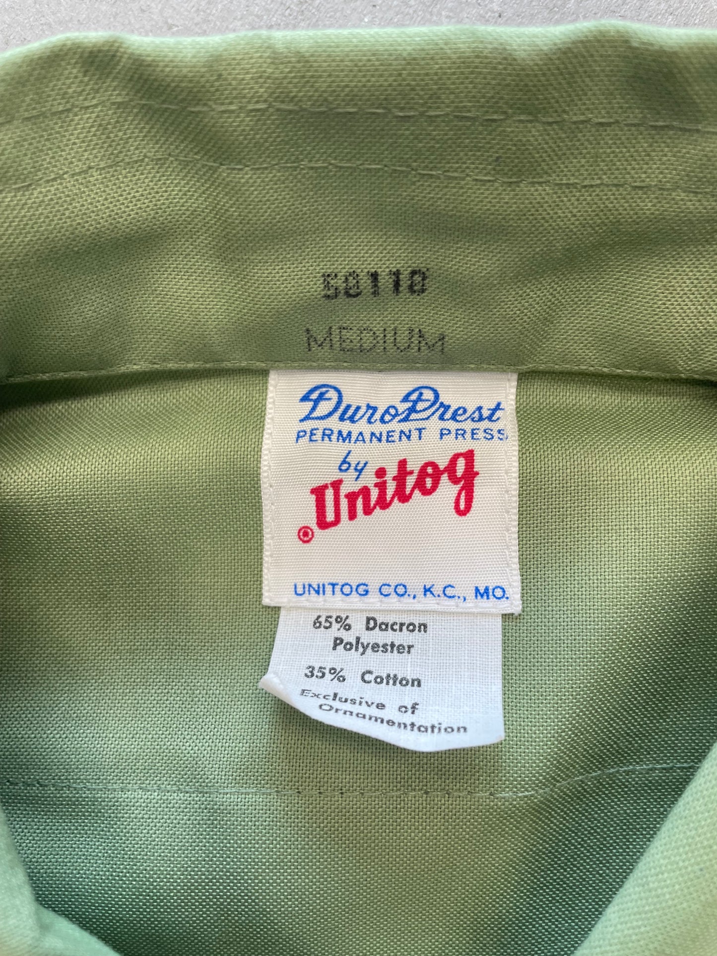 1960s Texaco Chainstitched Work Shirt