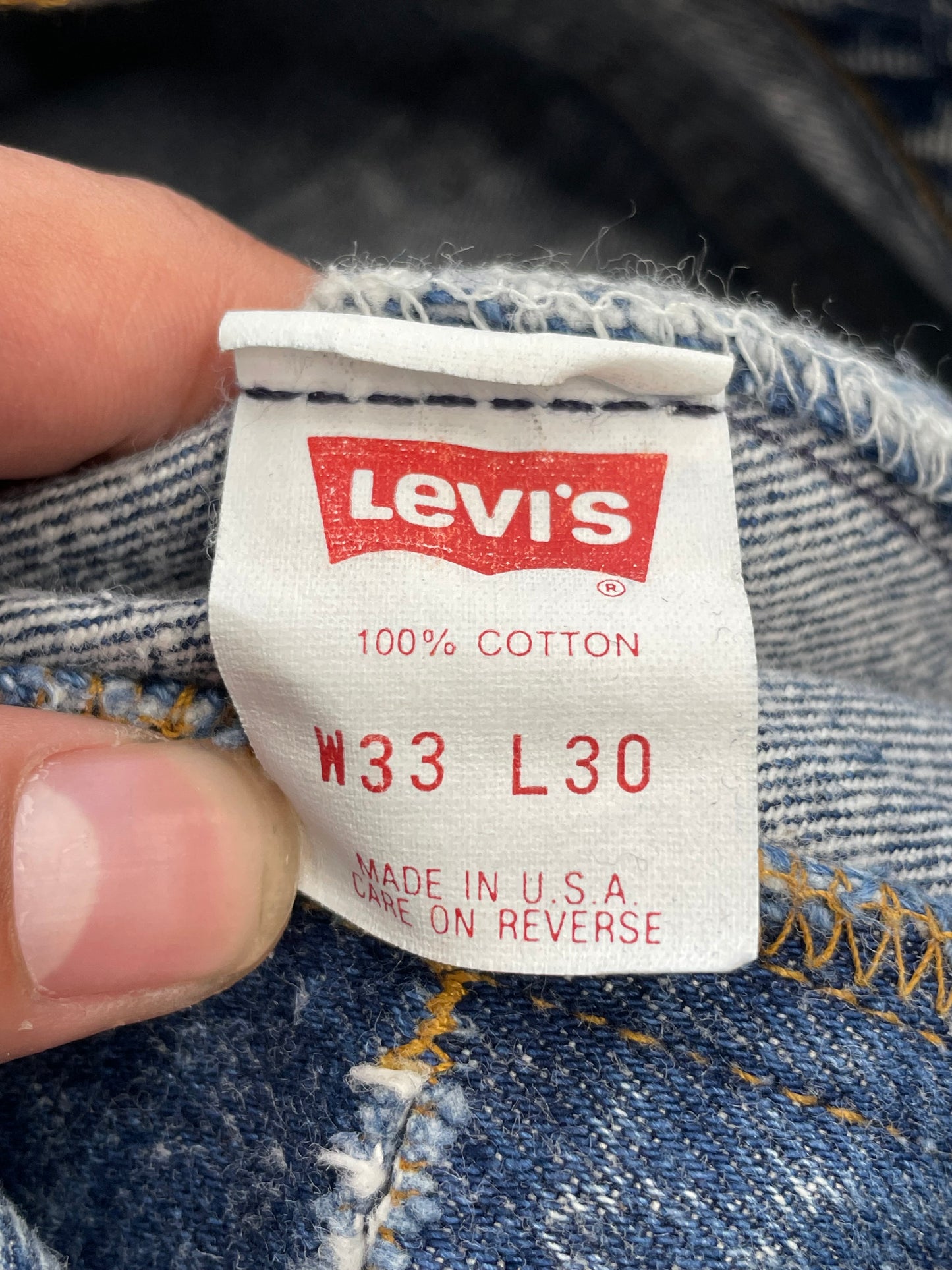 1980s 501xx Acid Wash Jeans