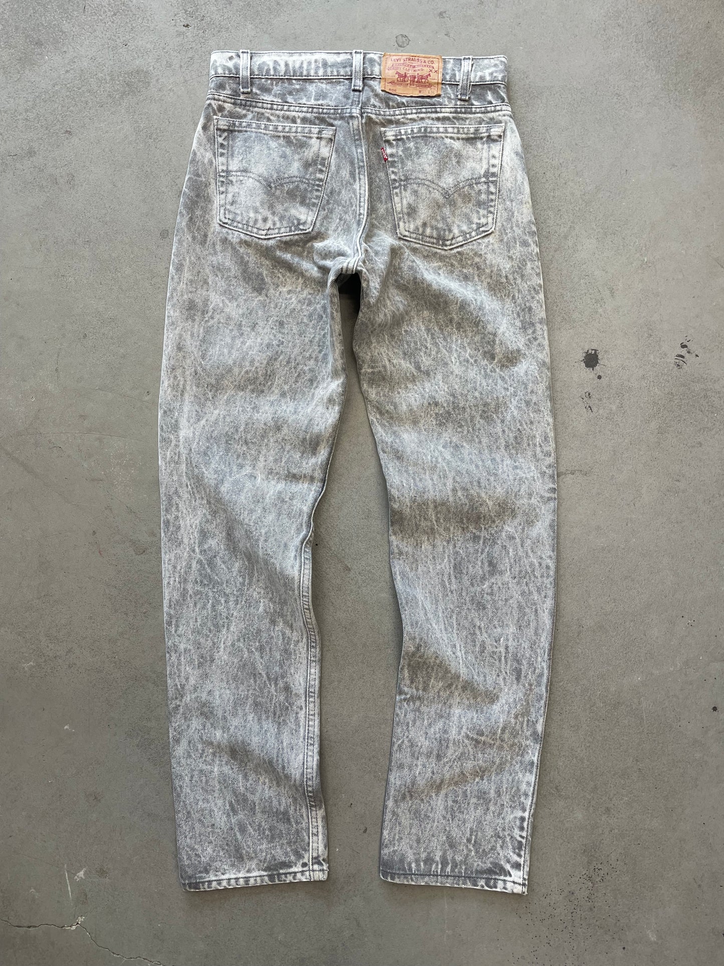 1980/90s Levi’s 506xx Gray Acid Wash Jeans