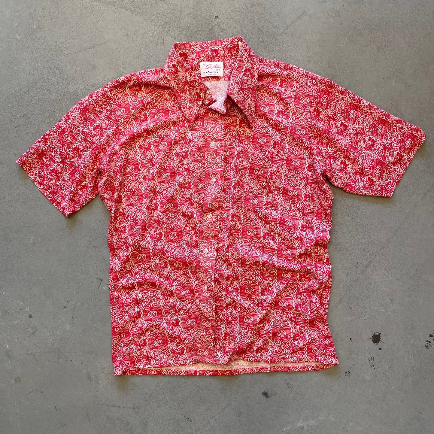 1970s Paisley Button Down Shirt By Arrow