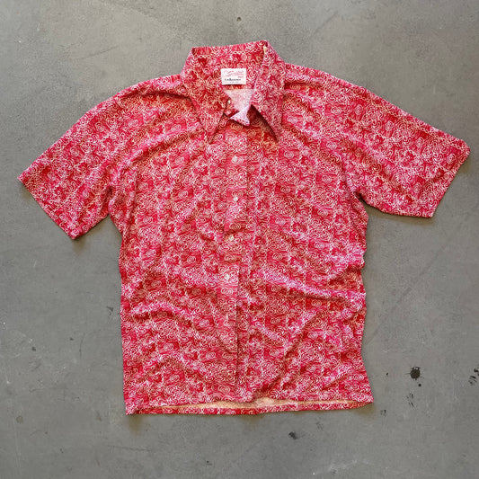 1970s Paisley Button Down Shirt By Arrow