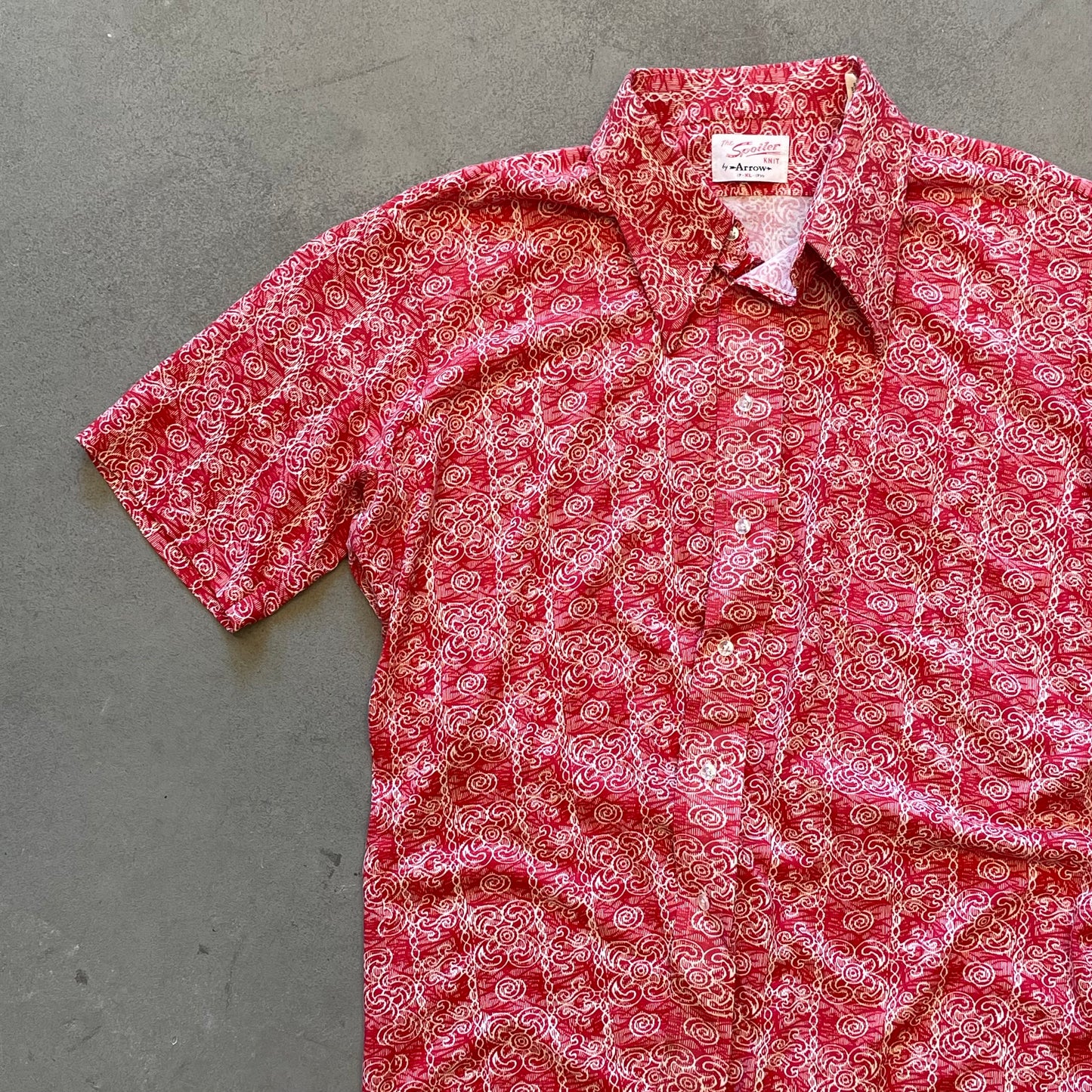 1970s Paisley Button Down Shirt By Arrow