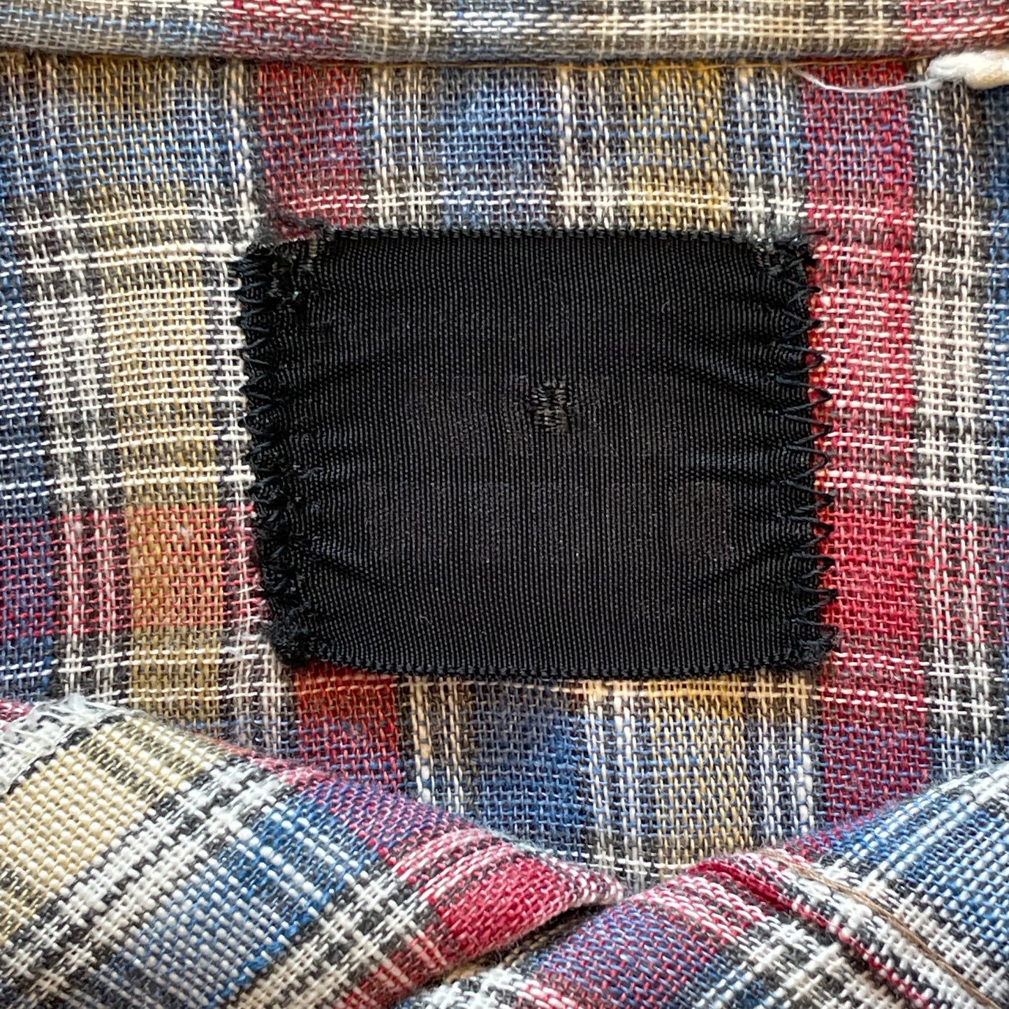 1970s Plaid Western Pearl Snap Button Down Shirt