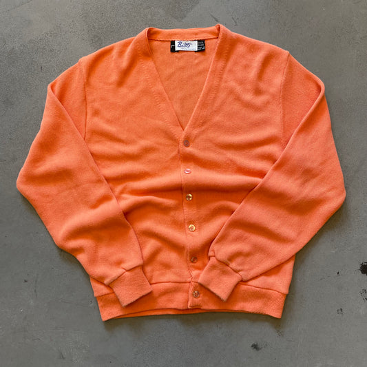 1970s Orange Cardigan