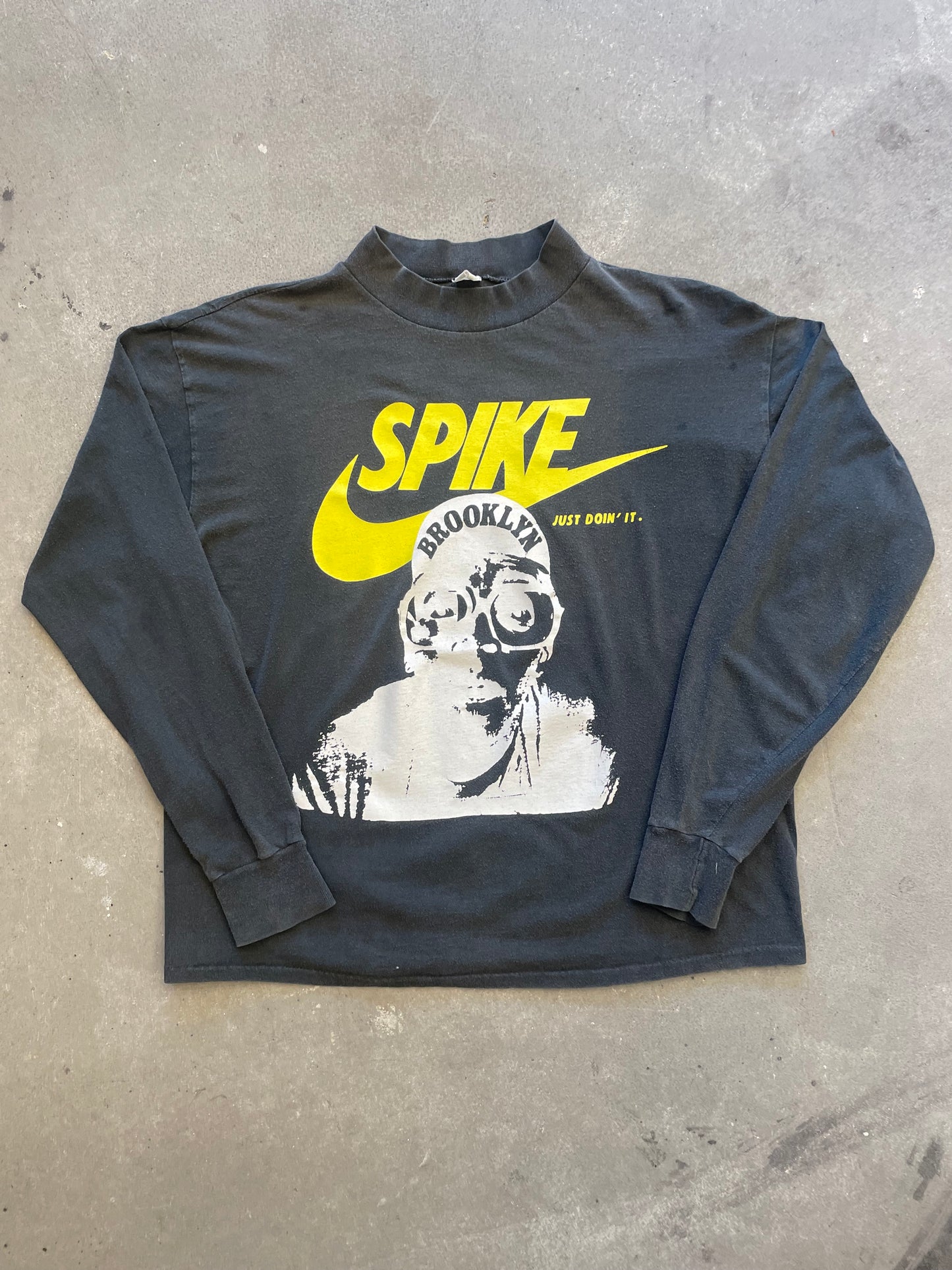 1980s Spike Lee Bootleg Mock Neck