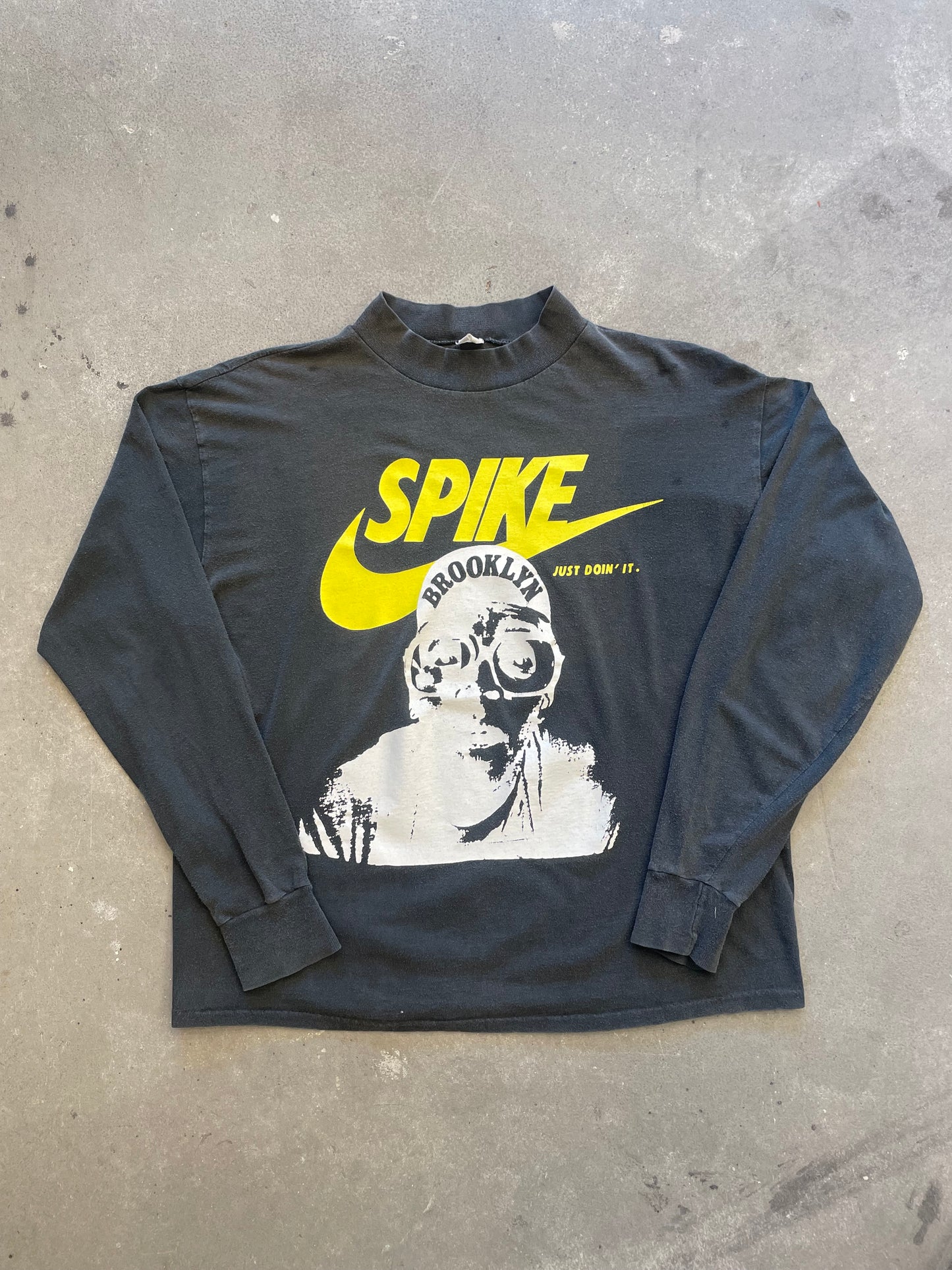 1980s Spike Lee Bootleg Mock Neck