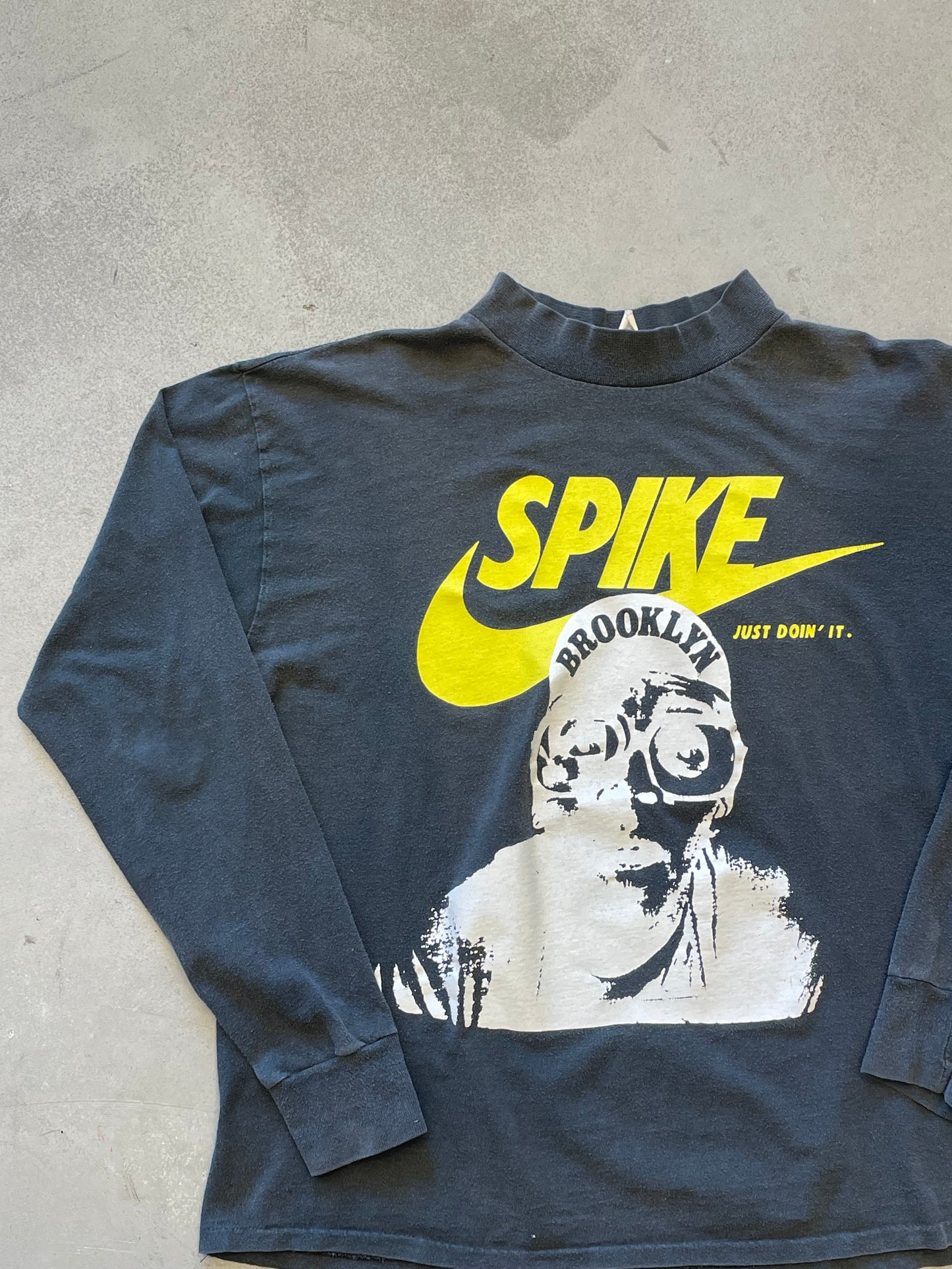 1980s Spike Lee Bootleg Mock Neck