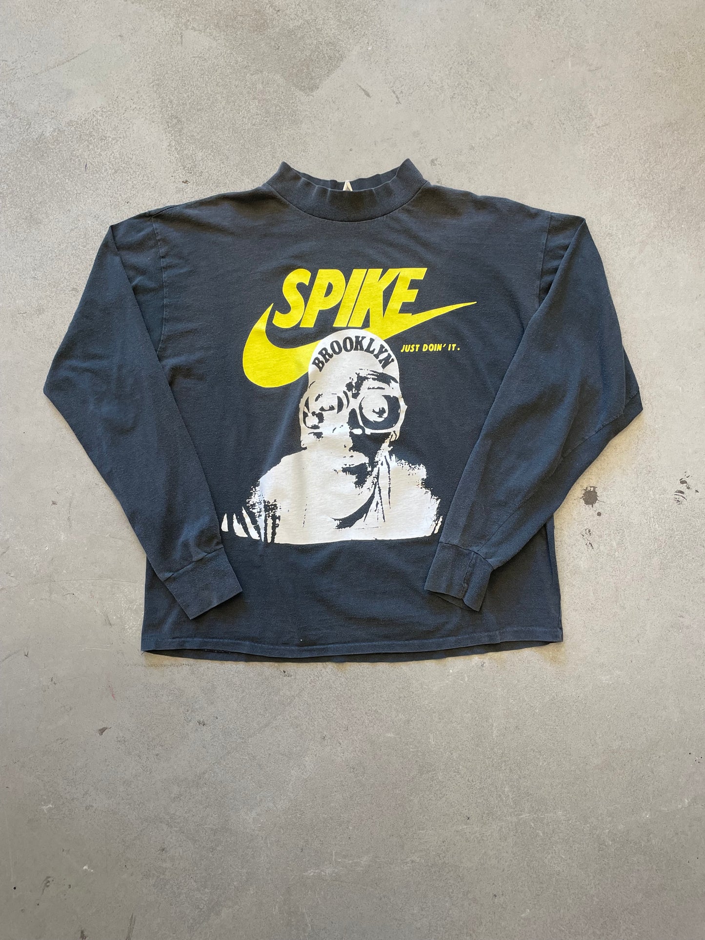 1980s Spike Lee Bootleg Mock Neck