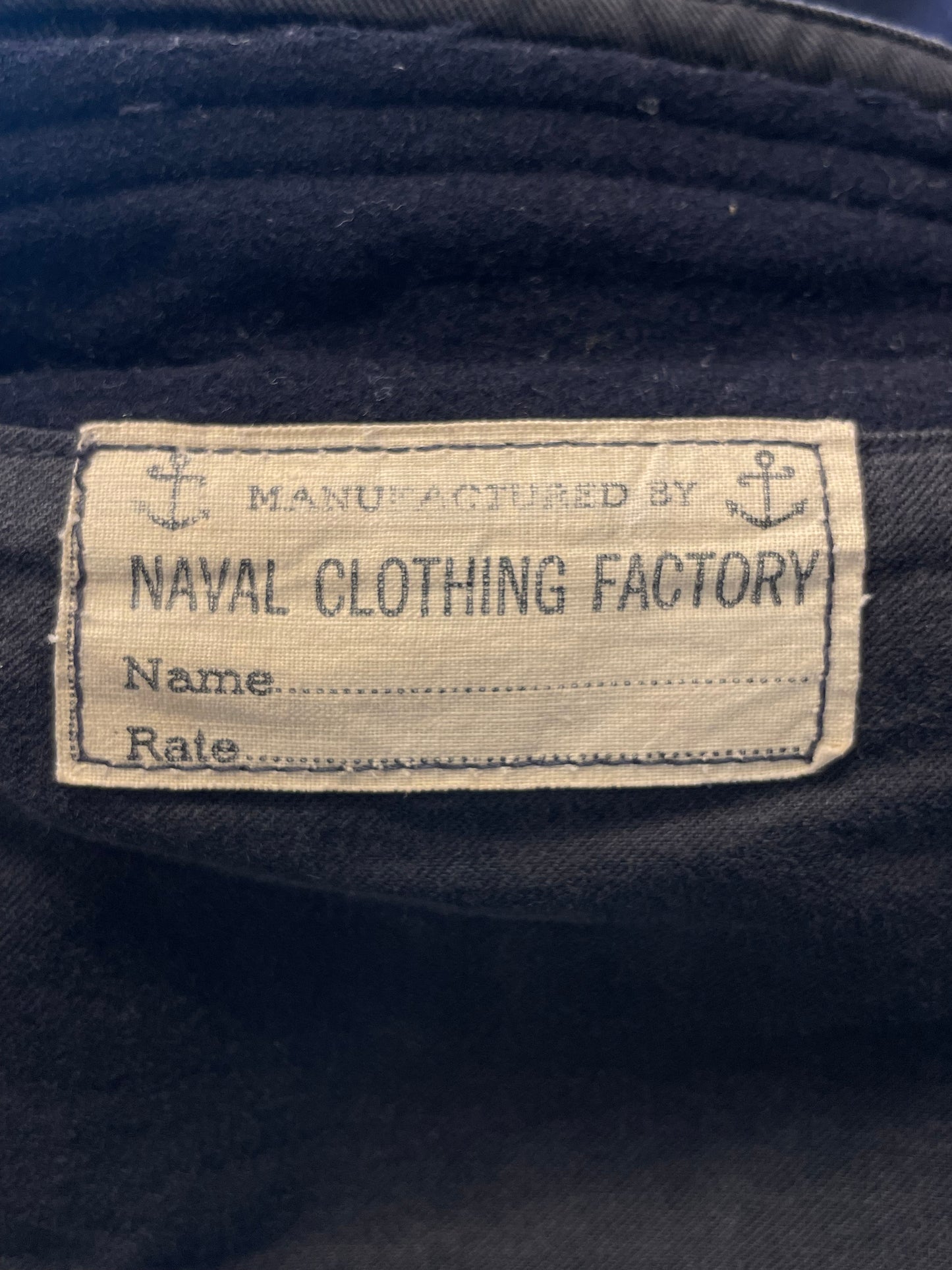 1960s Navy Flare Bottoms