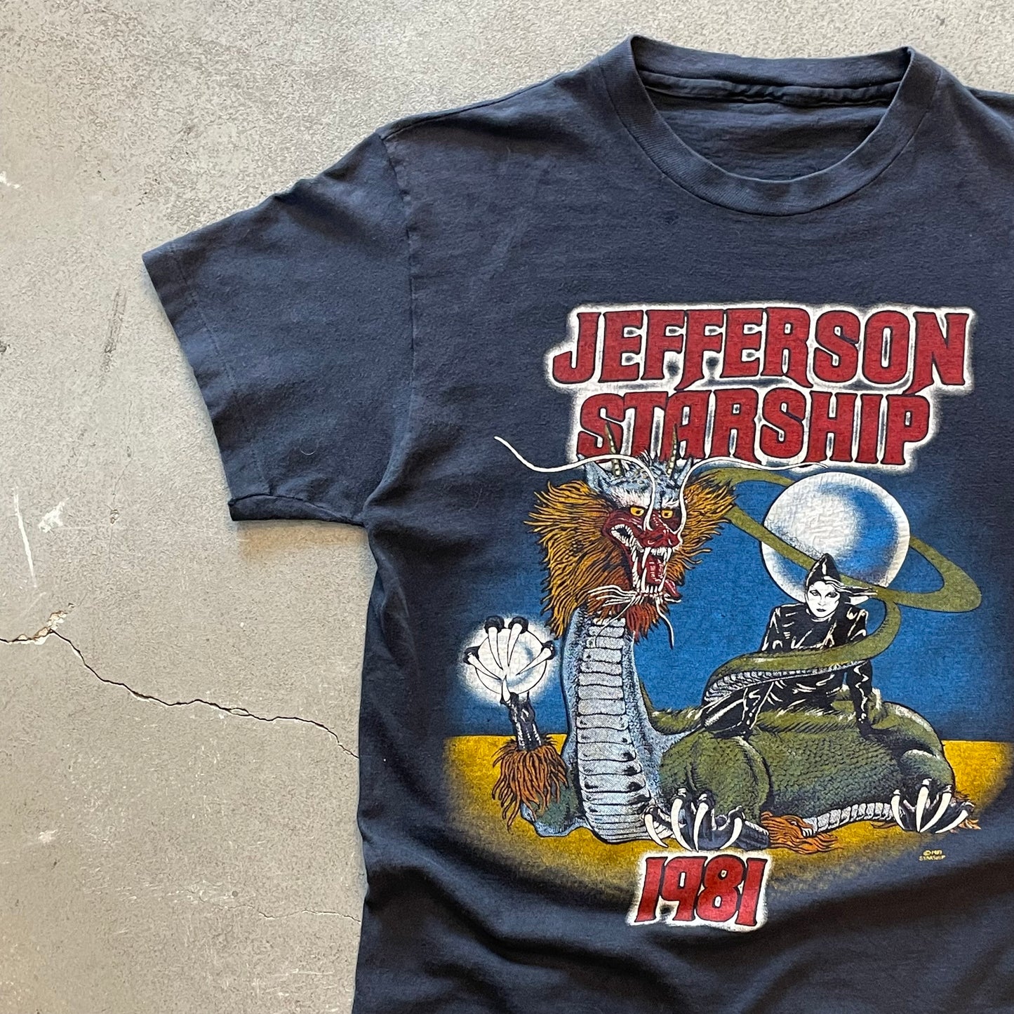 1981 Jefferson Starship AOP Band T-Shirt