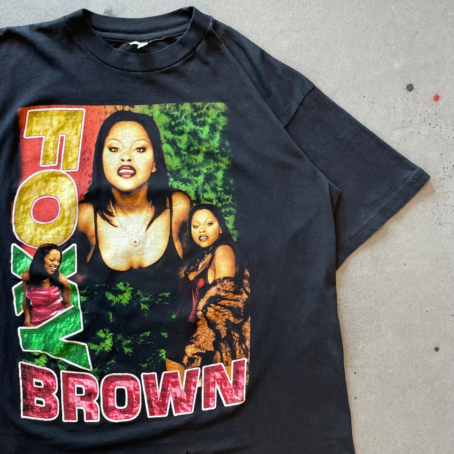 1990s Foxy Brown Rap Style T-Shirt