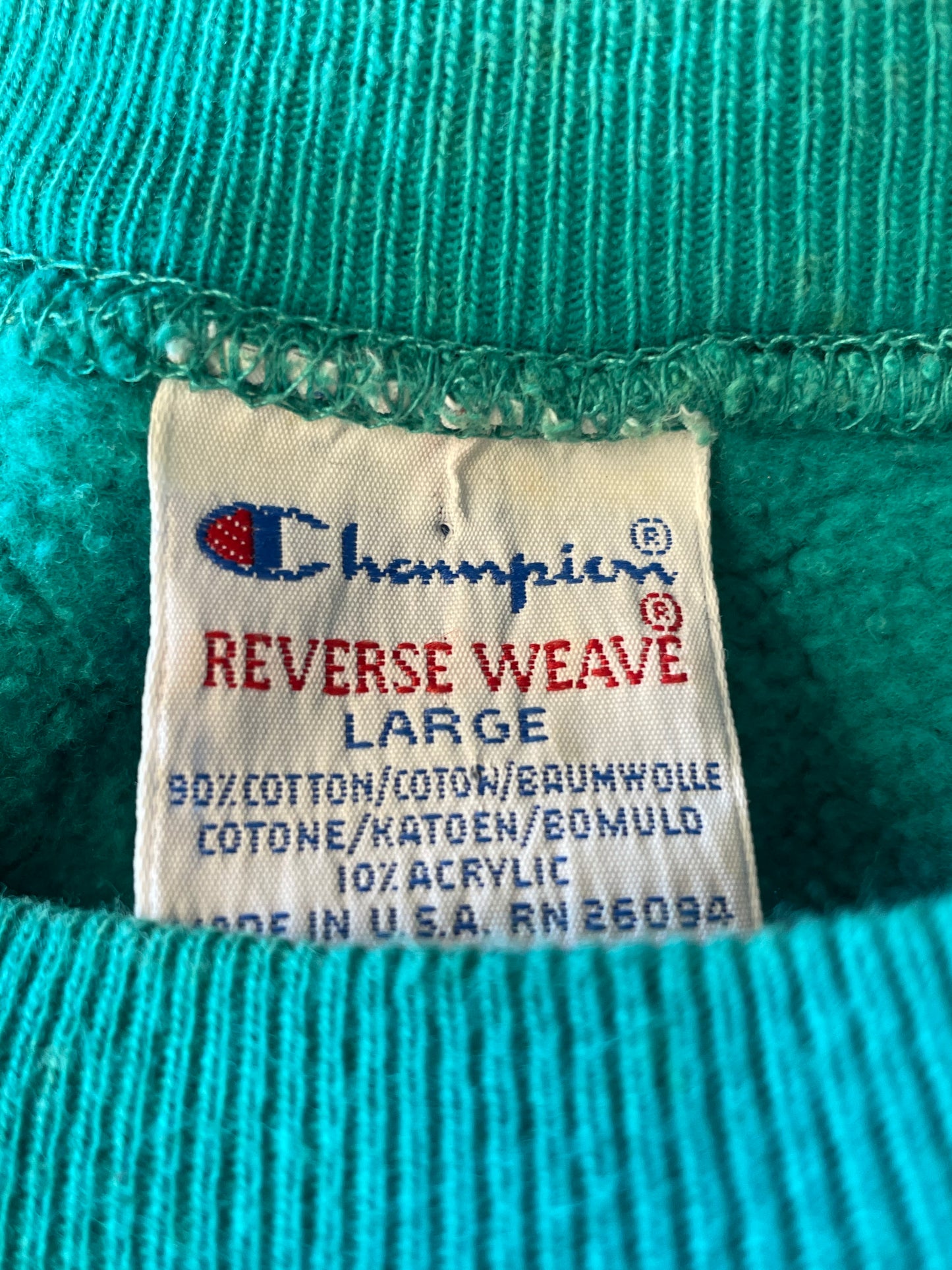 1990s Reverse Weave Sweater