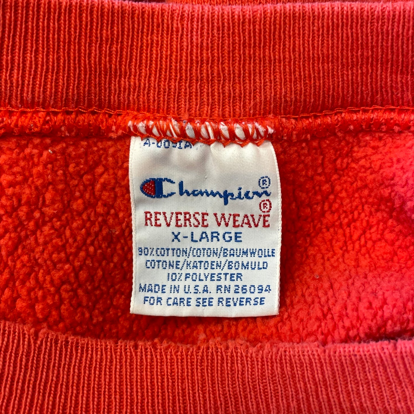 1990s Reverse Weave Champion Sweater