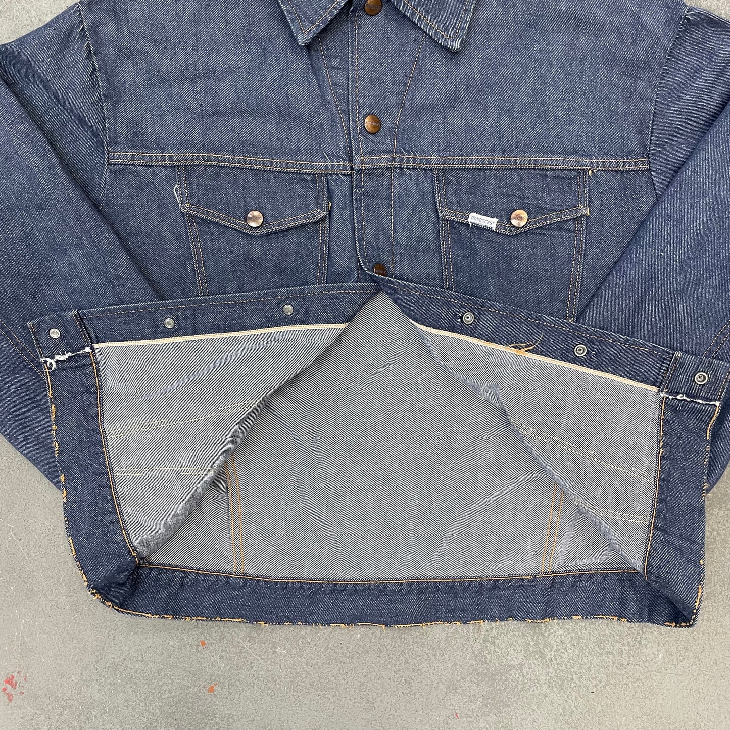 1960s Selvedge Denim Trucker Jacket