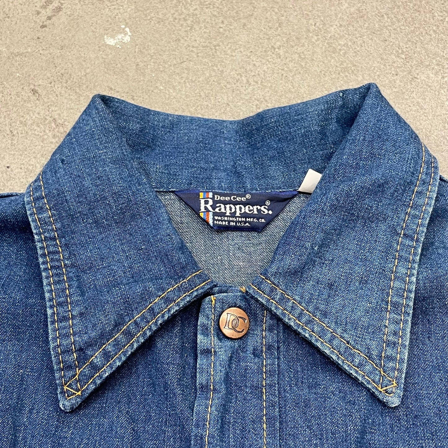 1970s DeeCee Rappers Denim Jacket