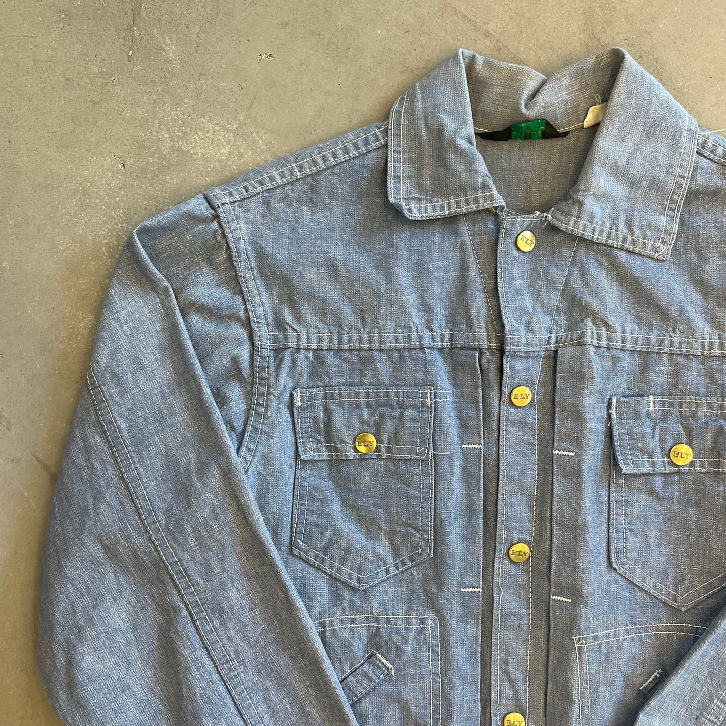 1960s ELY Denim Trucker Jacket