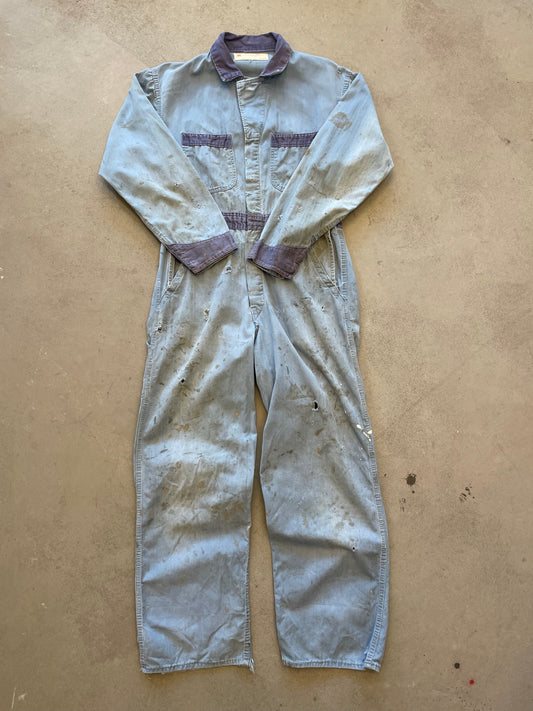 1950s HBT Faded & Thrashed Service Coveralls