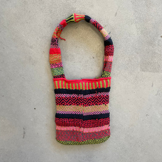 Vintage Handcrafted Knit Bag