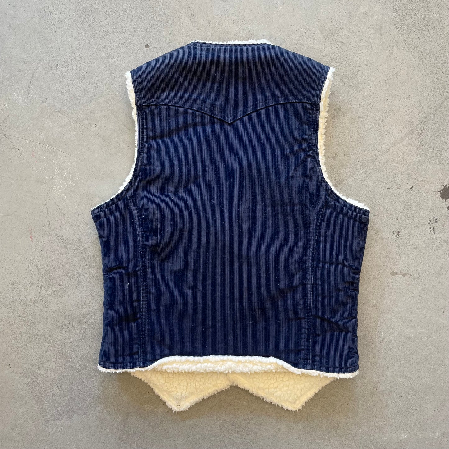 1970s Levi's Corduroy Sherpa Lined Vest